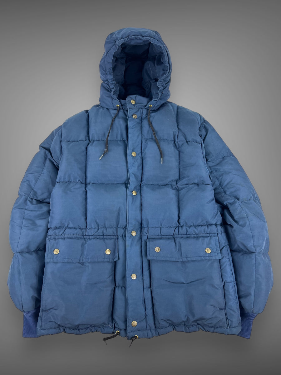 80s Eddie Bauer hooded down jacket L – Cash Only Vintage