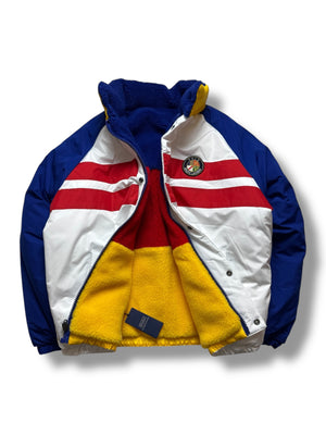 NWT retro Polo Ralph Lauren reversible cookie puffer fits M/L