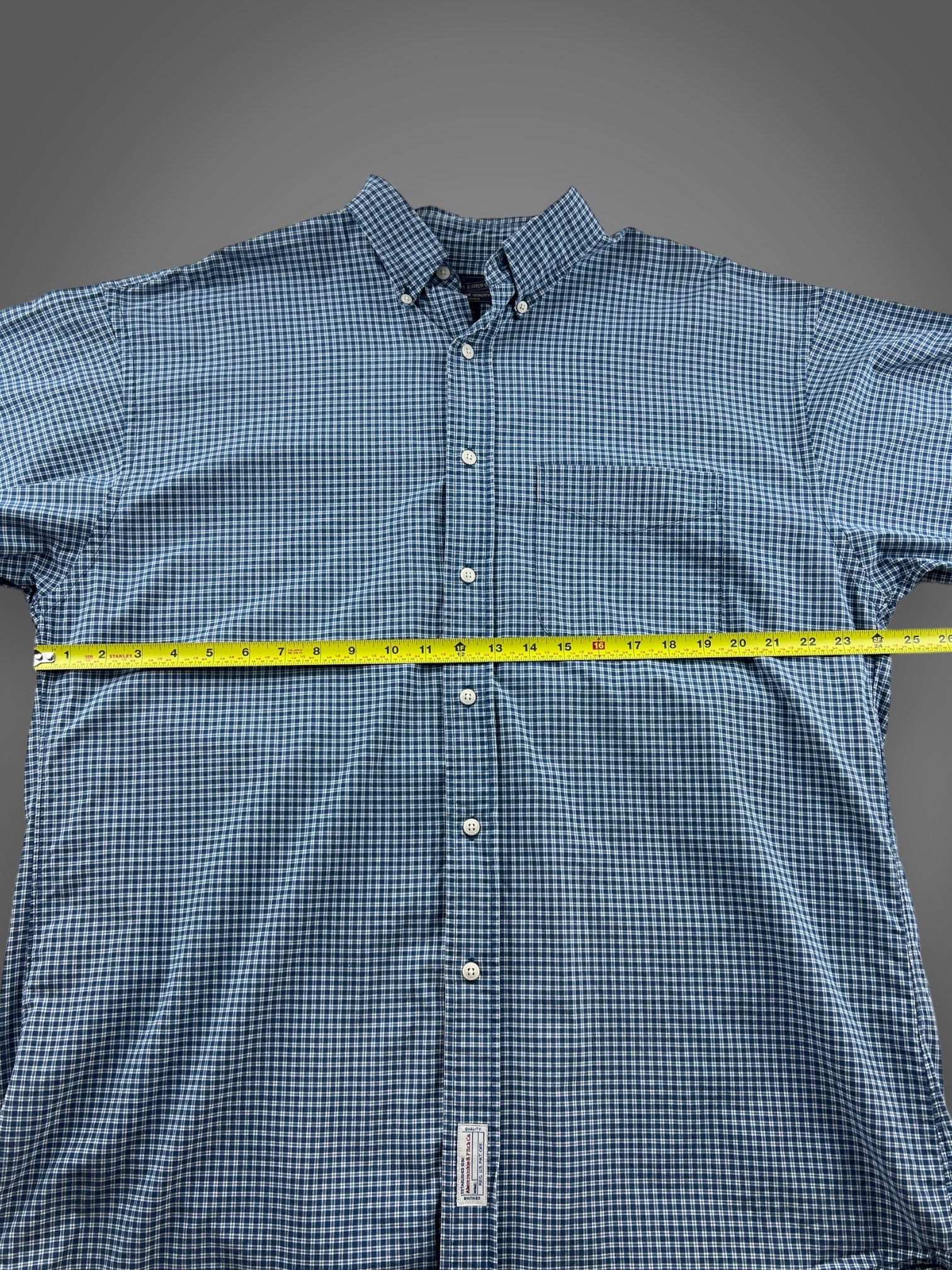 00s Abercrombie plaid button down shirt XL