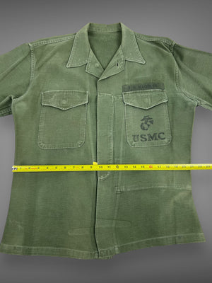 Vietnam era USMC P56 utility shirt L