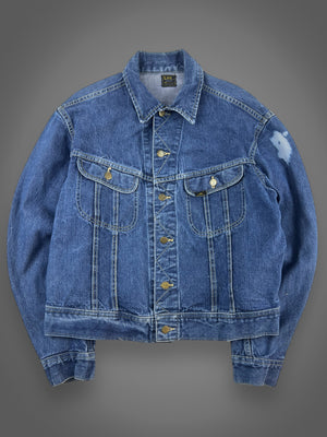 70s Lee 101J sanforized denim jacket 46 – Cash Only Vintage