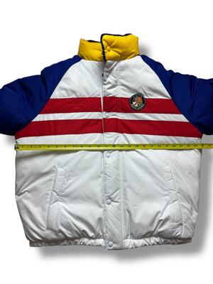 NWT retro Polo Ralph Lauren reversible cookie puffer fits M/L