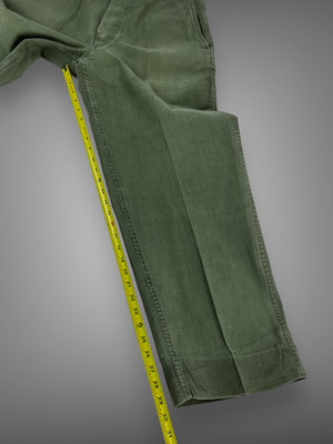 OG107 type 1 button fly military pants 34x29.5”
