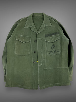 Vietnam era USMC P56 utility shirt L