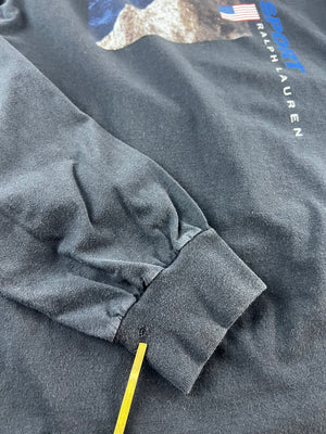 Ralph Lauren Polo Sport USA long sleeve t shirt fits XL