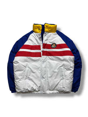 NWT retro Polo Ralph Lauren reversible cookie puffer fits M/L