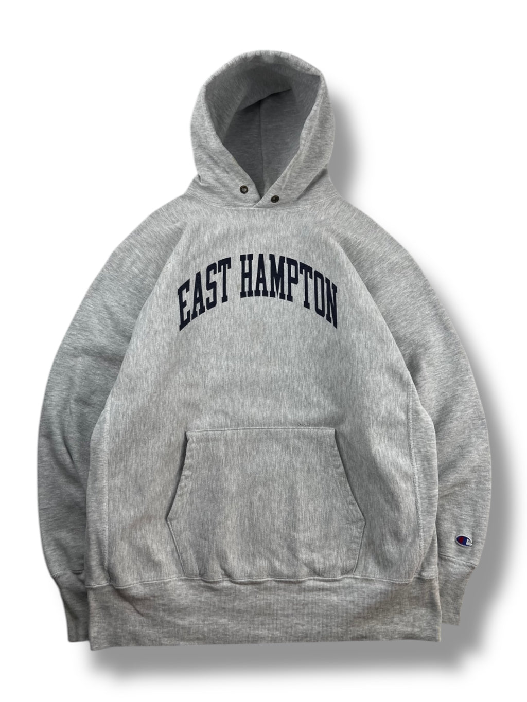 90s Champion East Hampton hooded reverse weave fits XL