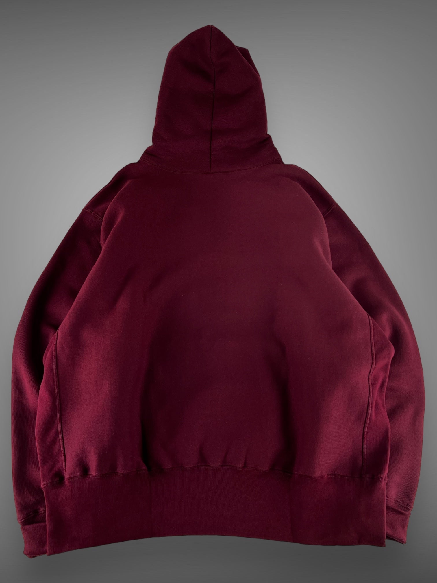 Deadstock Camber burgundy hooded sweatshirt XXL