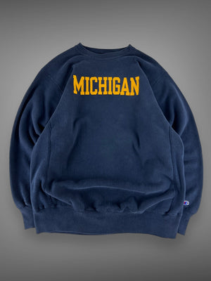 80s Champion U of Michigan reverse weave sweatshirt fits XL