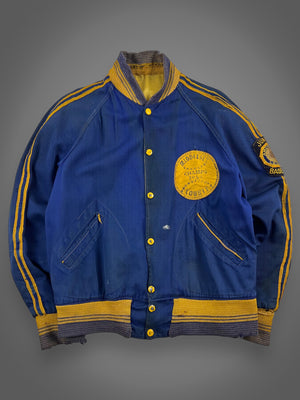 1954 American Legion baseball champs reversible jacket M