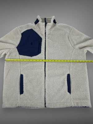 Deadstock 2017 Polo Ralph Lauren deep pile fleece jacket XXL