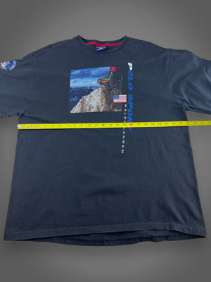 Ralph Lauren Polo Sport USA long sleeve t shirt fits XL