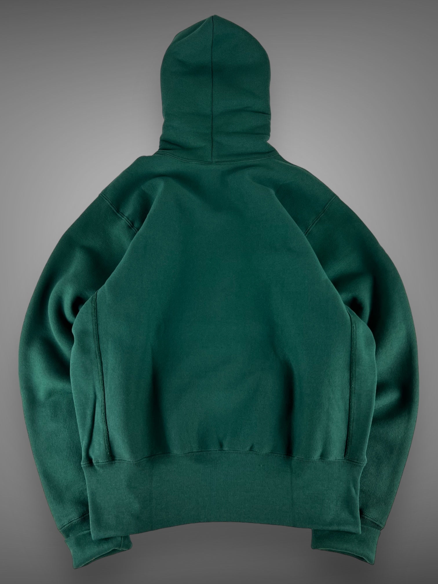 Deadstock Camber dark green hooded sweatshirt S