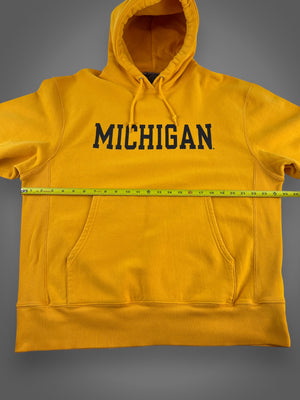00s Champion U of Michigan hooded sweatshirt fits XL