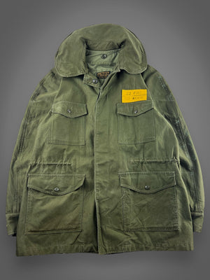 1960 Vietnam OG 107 sateen hooded jacket L