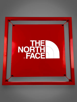 90s/00s The North Face metal store sign 24x24”