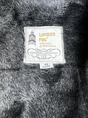 70s/80s London Fog over coat XL