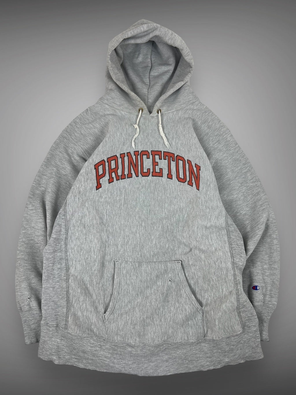 80s Champion Princeton hooded reverse weave sweatshirt fits XL