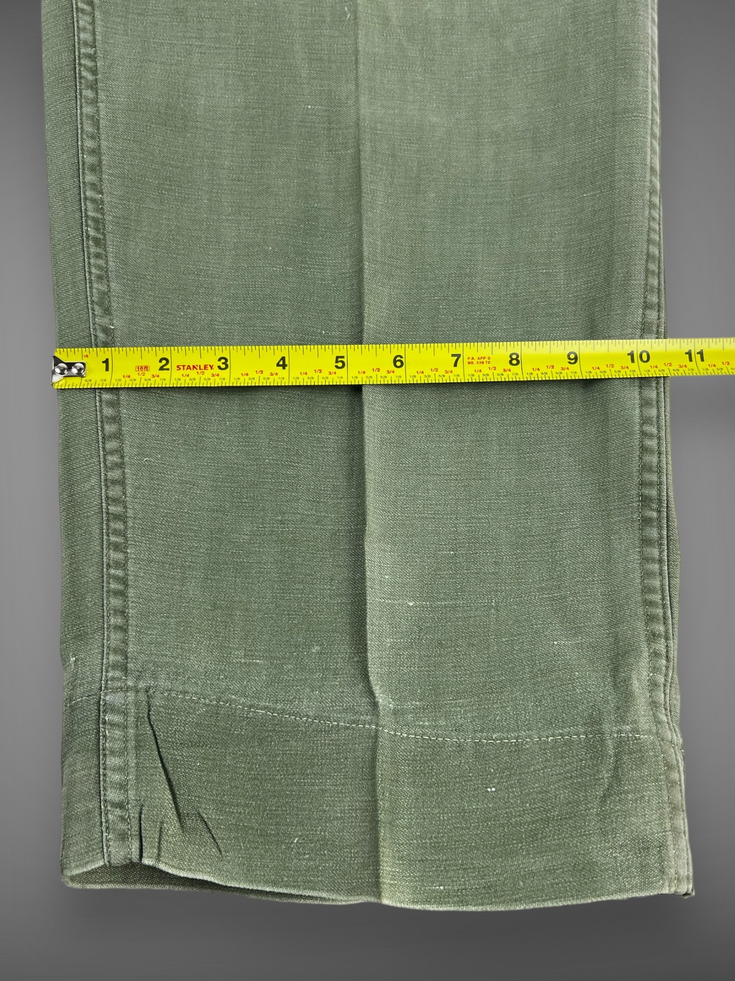 OG107 type 1 button fly military pants 34x29.5”