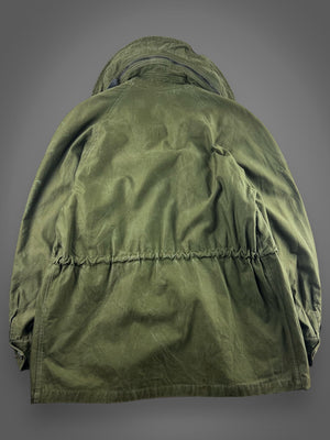 1960 Vietnam OG 107 sateen hooded jacket L