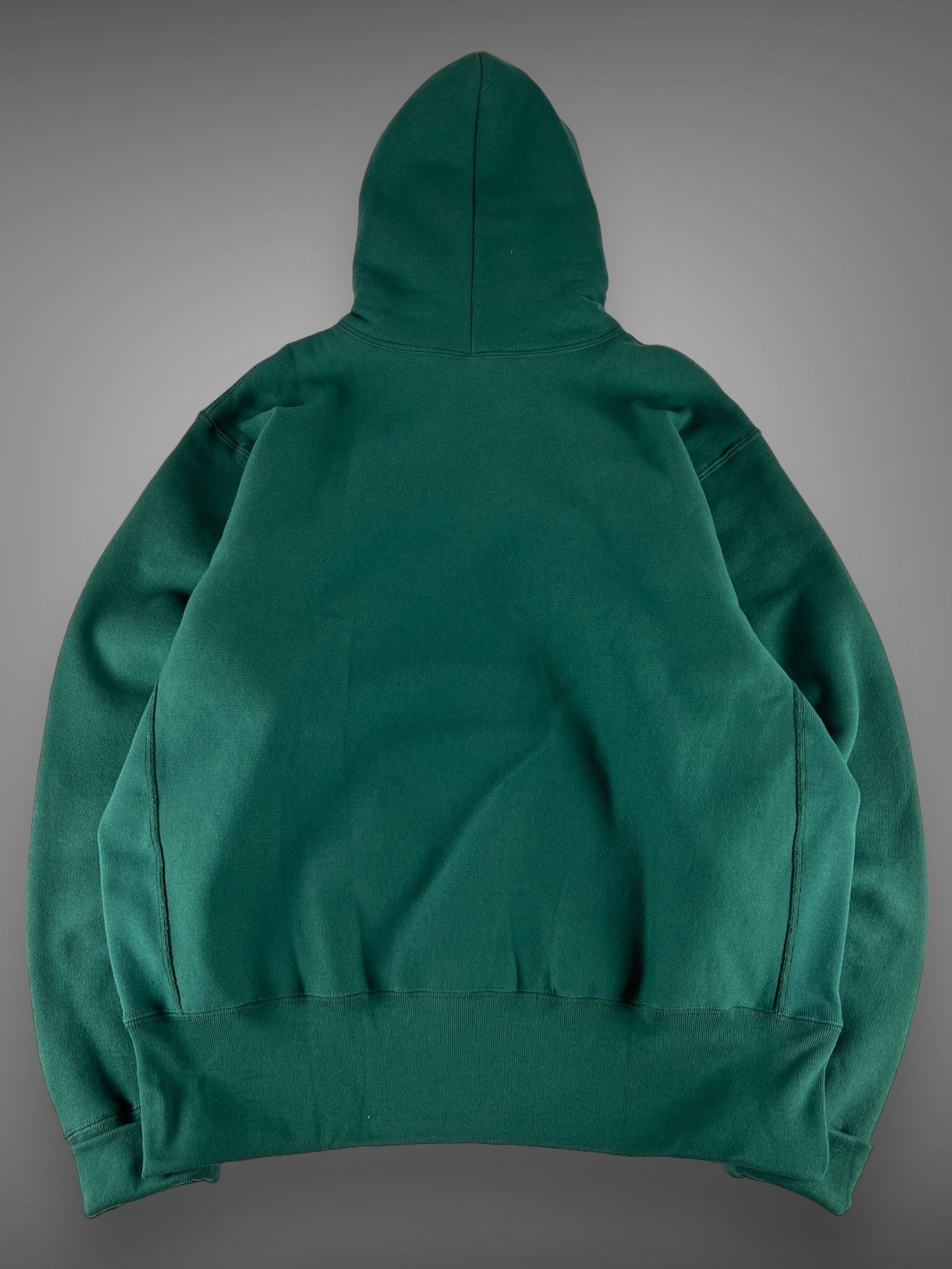 Deadstock Camber dark green hooded sweatshirt L