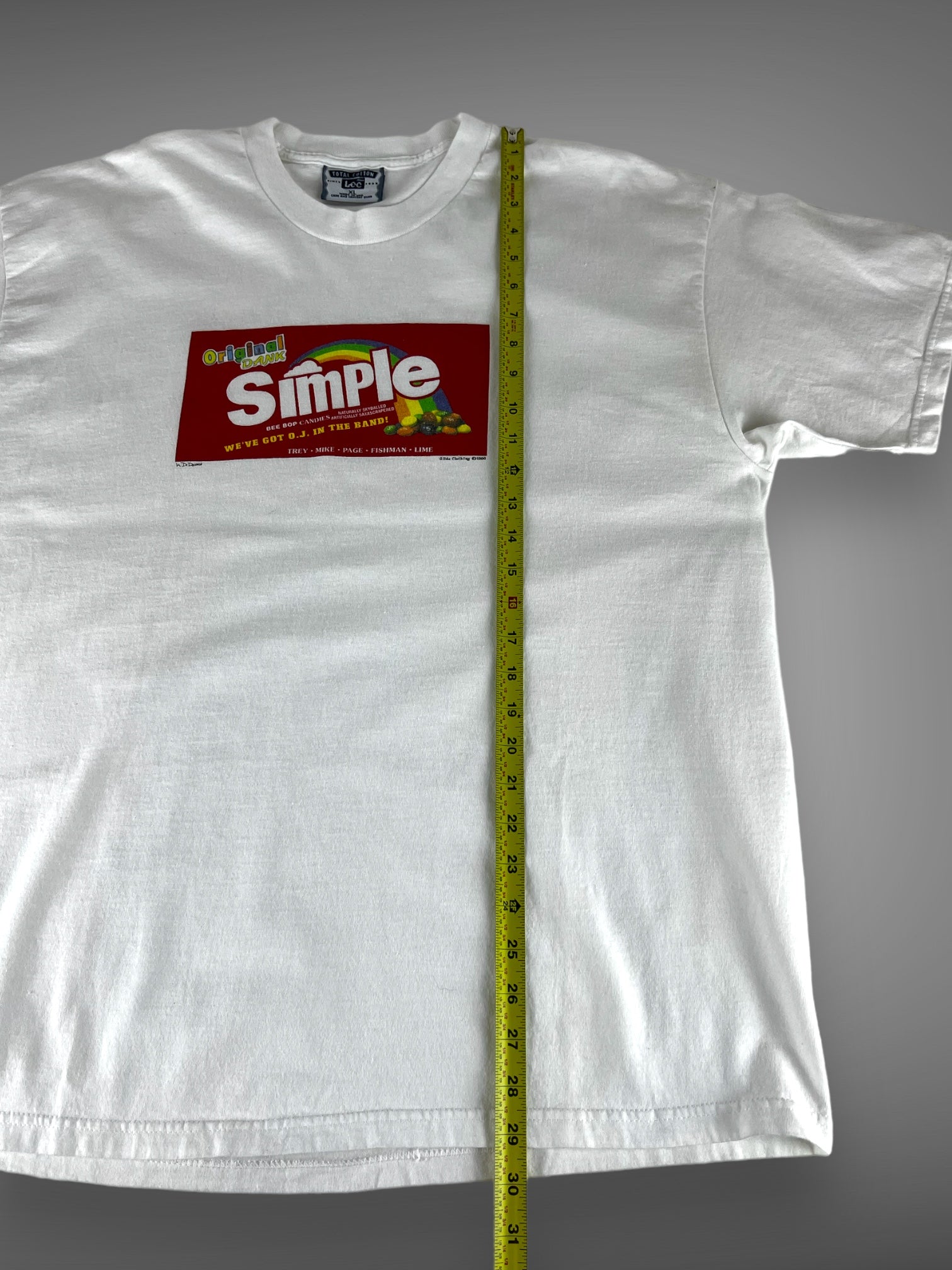 1996 Phish Simple t shirt XL