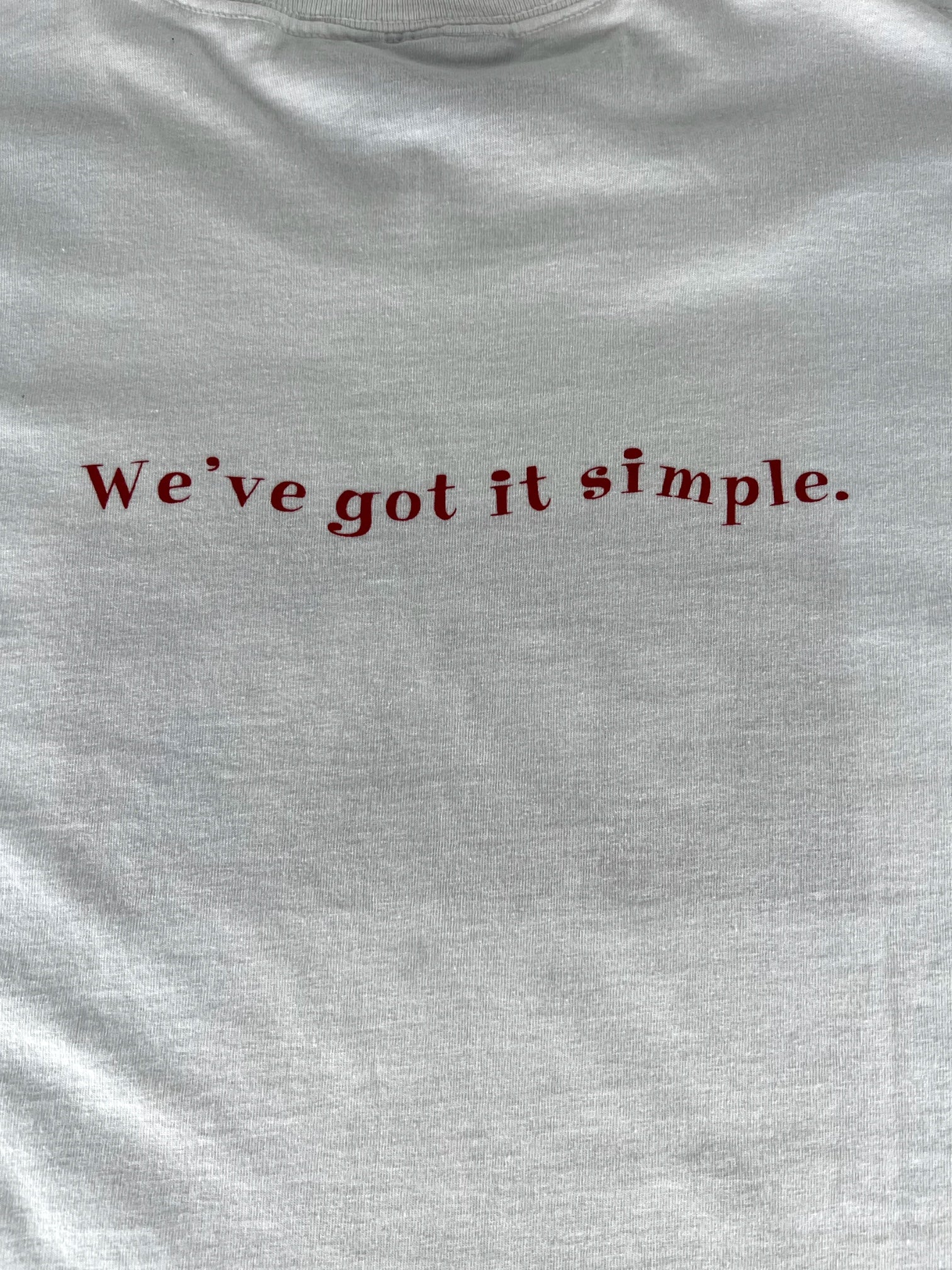 1996 Phish Simple t shirt XL