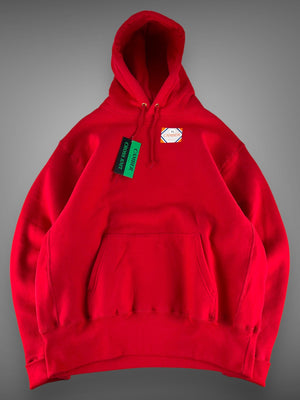 Deadstock Camber red hooded sweatshirt XL