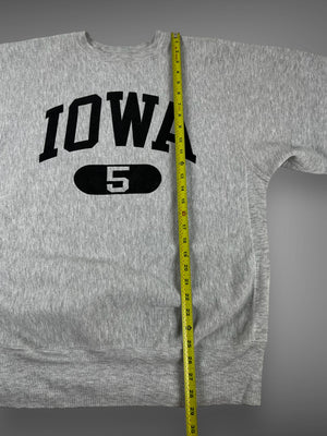 Champion Iowa reverse weave crewneck sweatshirt L