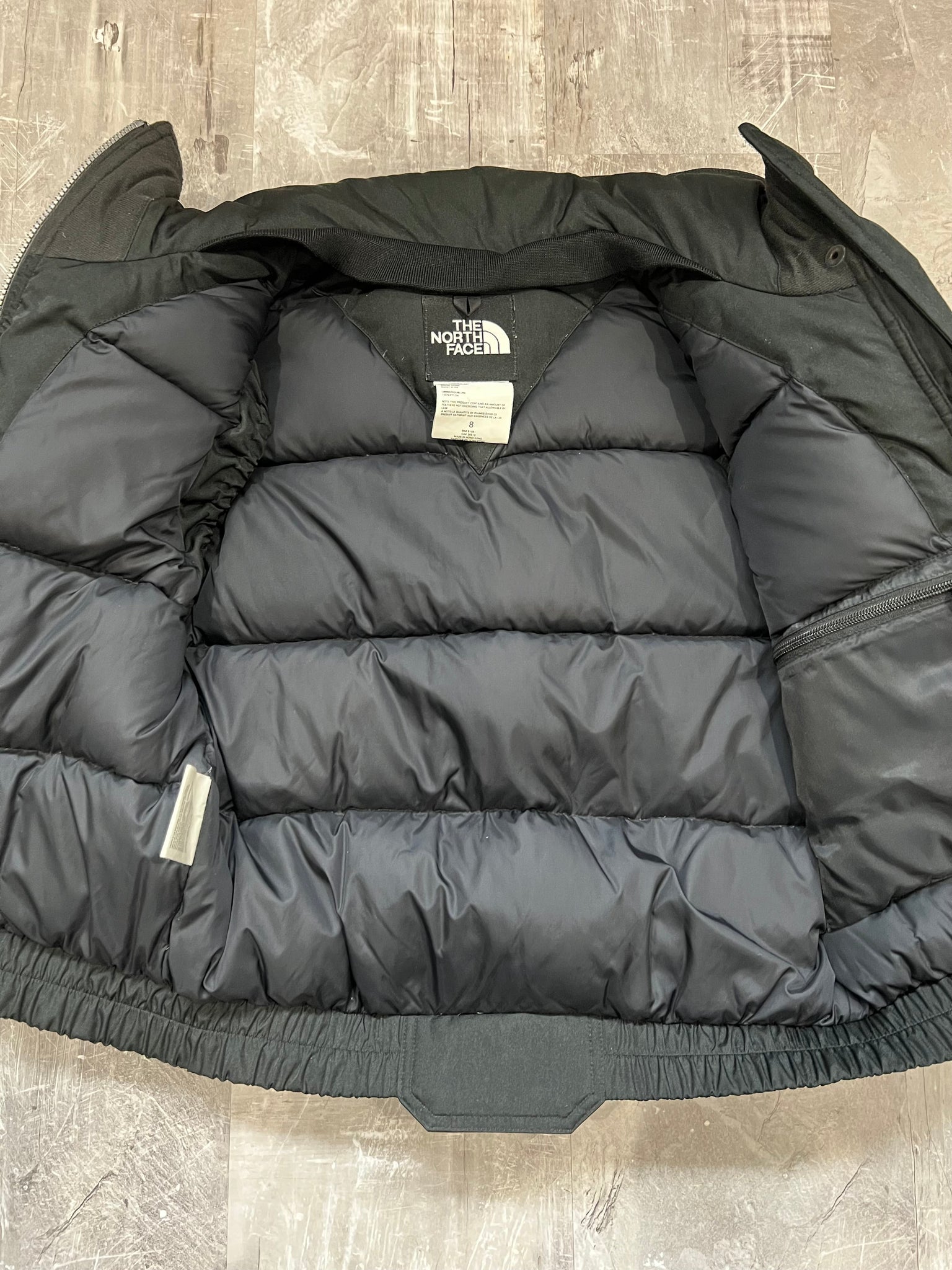 North Face down filled technical vest M