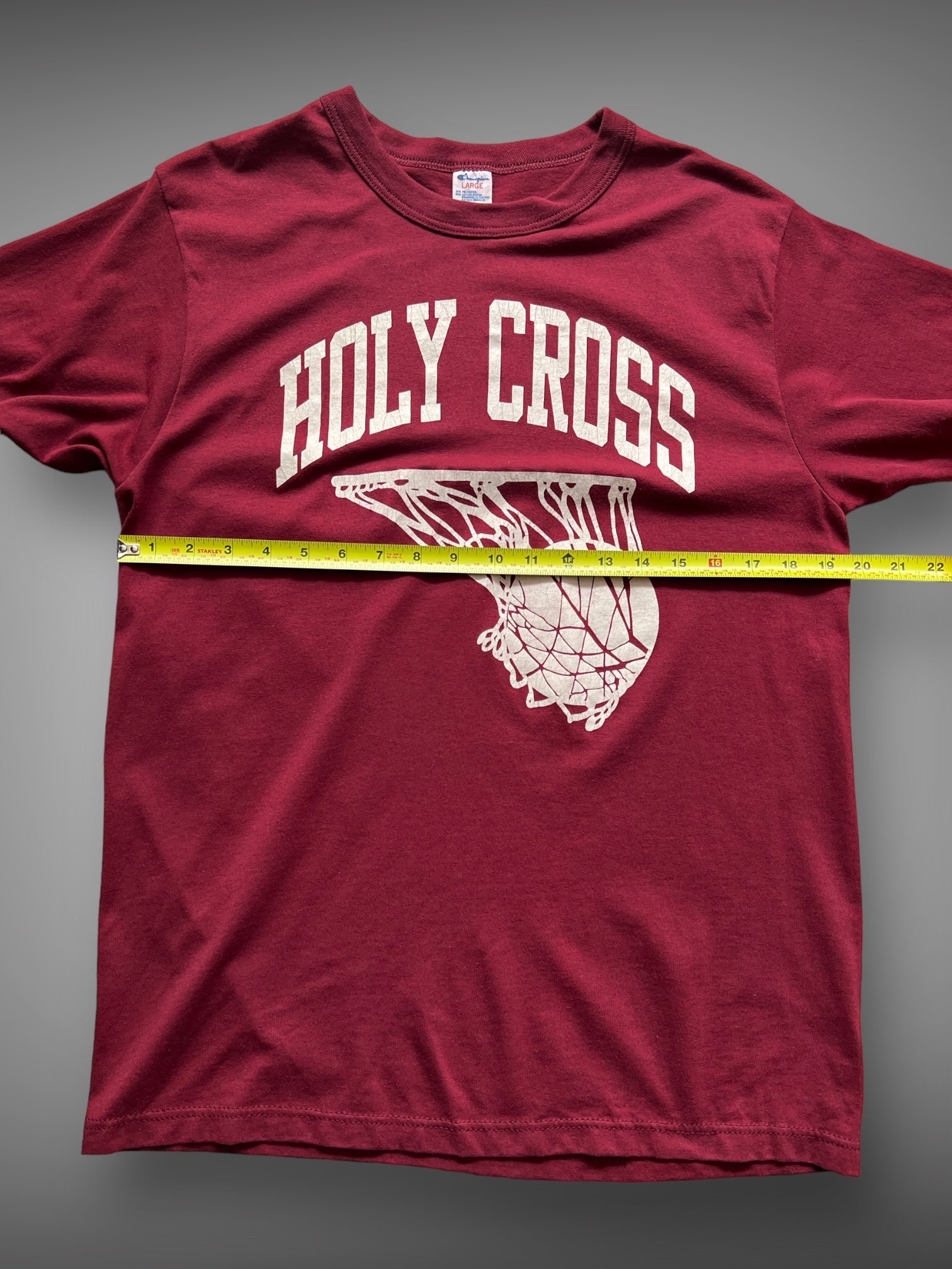 90s Champion Holy Cross t shirt fits M