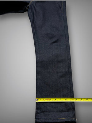 Japanese heavy ounce selvage denim jeans 35x30.5”