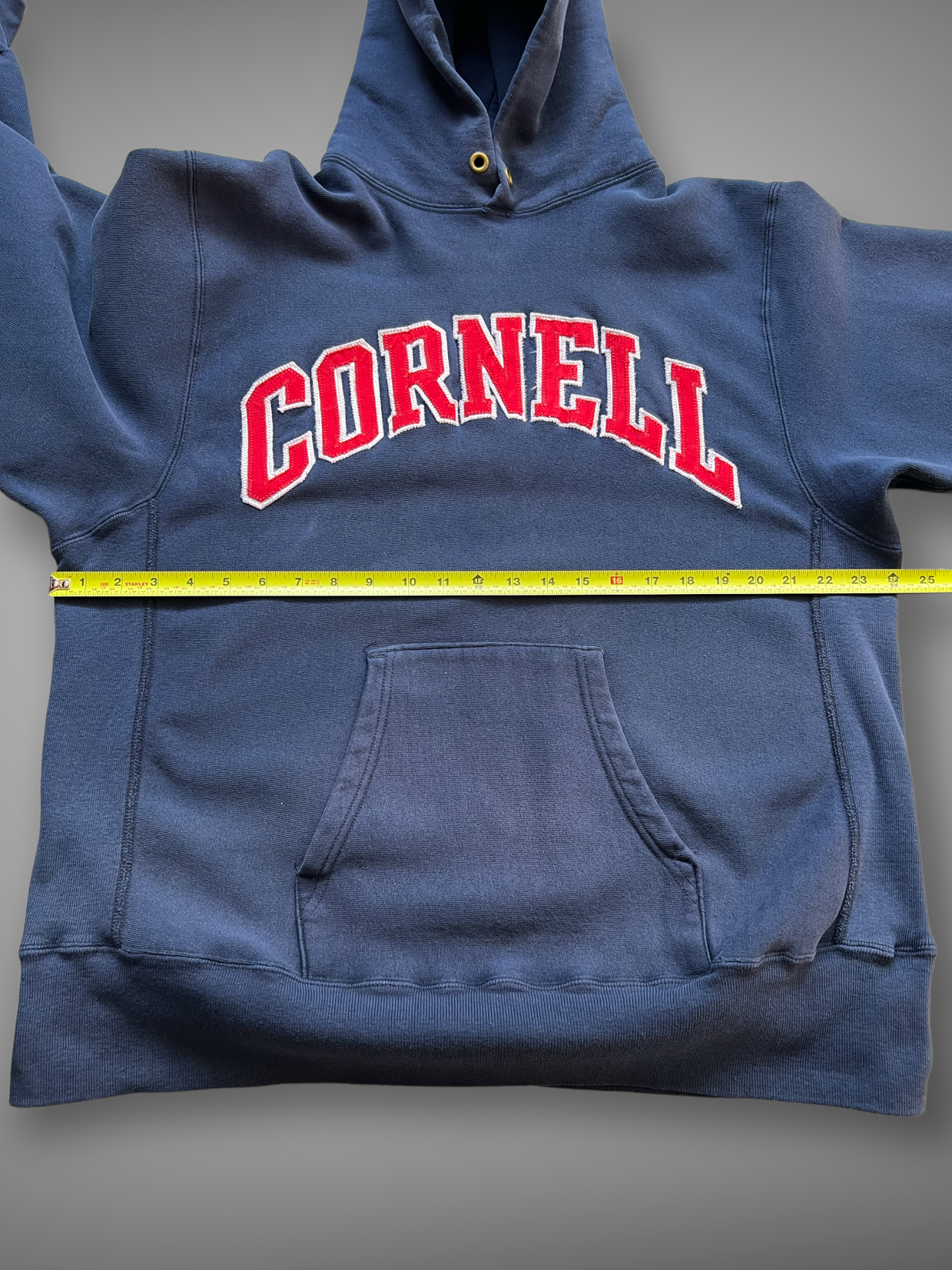 80’s Champion Cornell reverse weave hooded sweatshirt XL