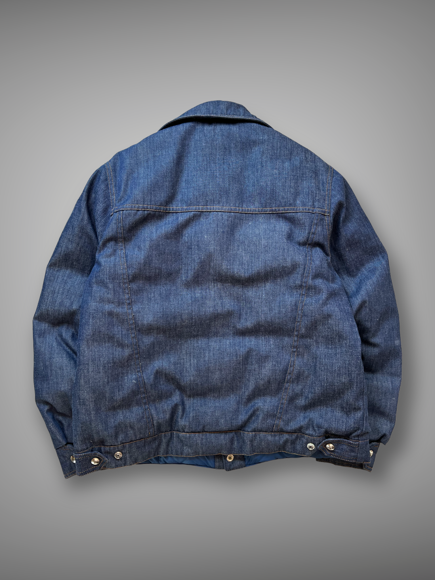 70’s/80’s Mountain Products denim down jacket L/XL