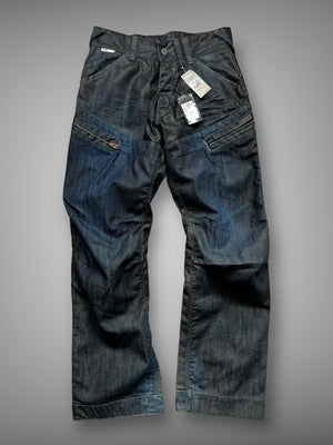 2008 deadstock G Star waxed denim jeans 32x31”