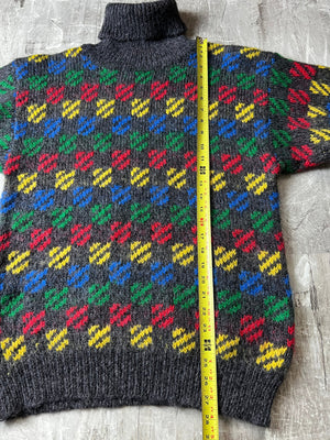 90’s Nordstrom mohair turtleneck sweater M