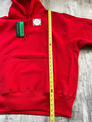 Deadstock Camber red hooded sweatshirt XL