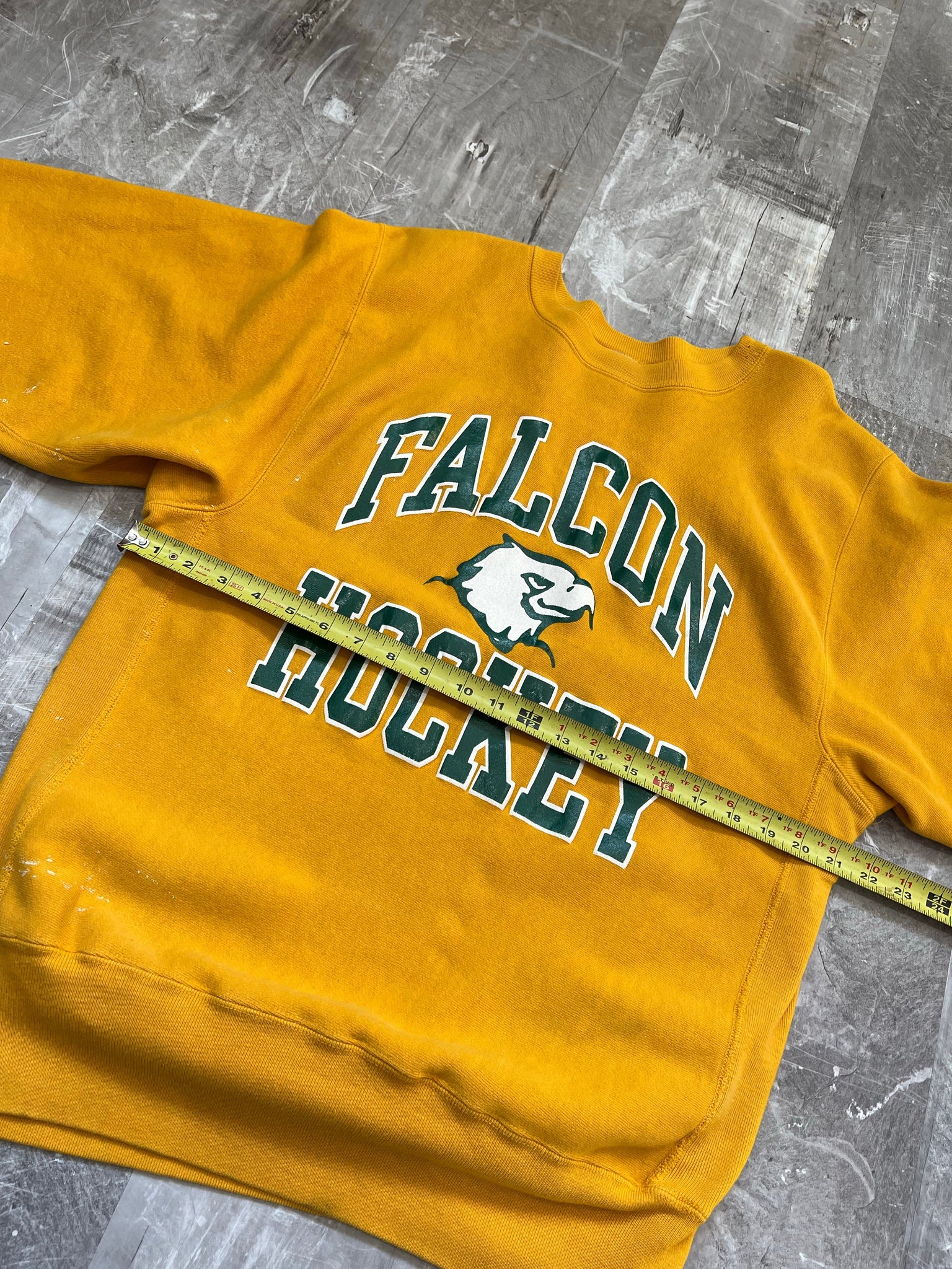 90s Champion Fitchburg Falcon reverse weave sweatshirt L