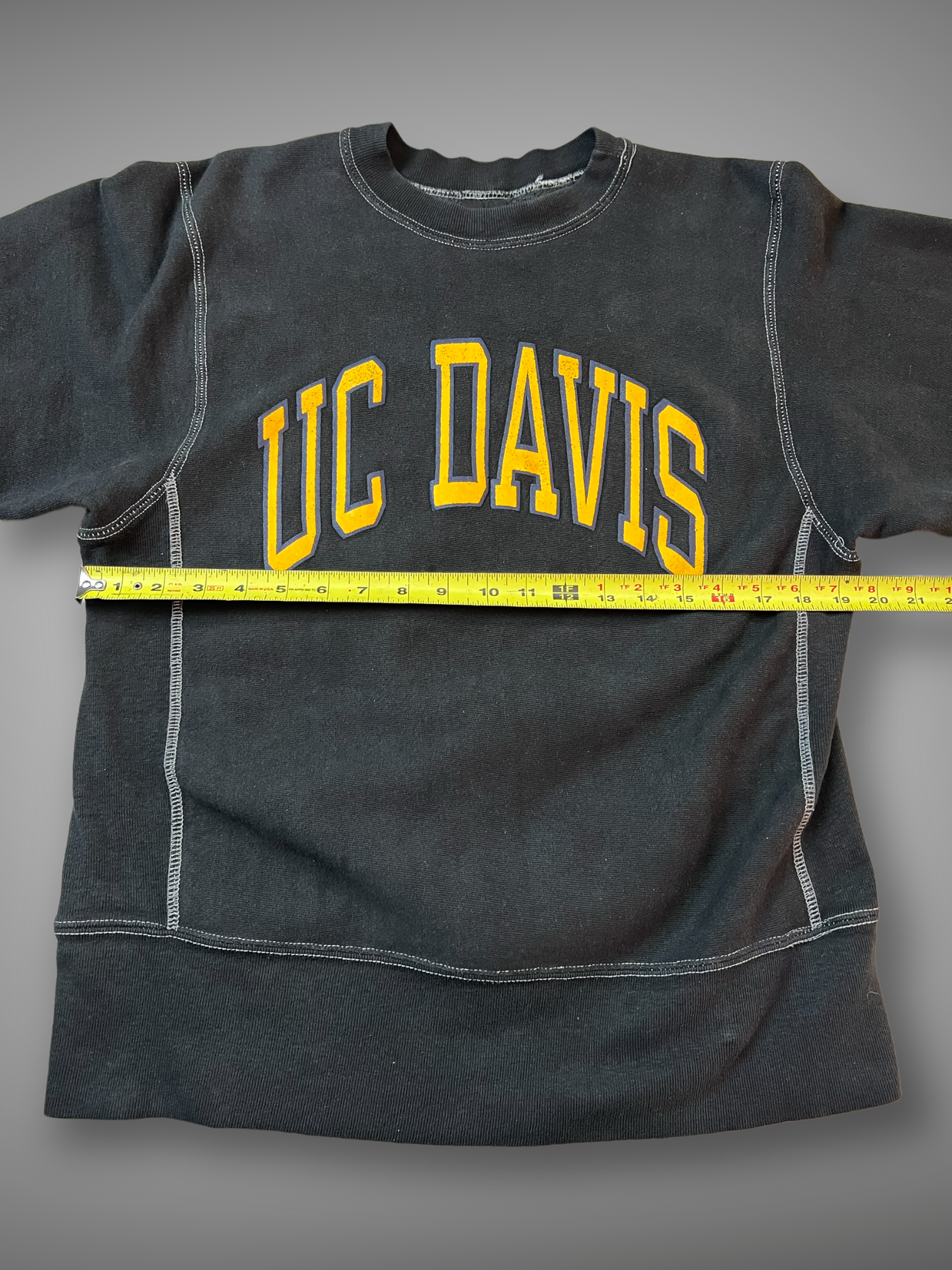 80’s overdyed Champion UC Davis reverse weave sweatshirt M